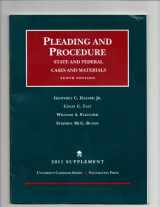 9781599419633-1599419637-Pleading and Procedure, State and Federal, Cases and Materials, 10th, 2011 Supplement