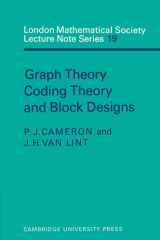 9780521207423-0521207428-Graph Theory, Coding Theory, and Block Designs (London Mathematical Society Lecture Note Series, Vol. 19)