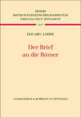 9783525516300-3525516304-Der Brief an die Römer (Kritisch-exegetischer Kommentar Uber Das Neue Testament, 4) (German Edition)