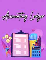 9786196863681-6196863681-Accounting Ledger Book: Simple Accounting Ledger for Bookkeeping - Big Size - 120 Pages