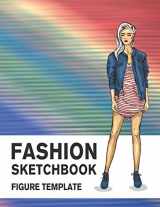 9781086868821-108686882X-Fashion Sketchbook Figure Template: 430 Large Female Figure Template for Easily Sketching Your Fashion Design Styles and Building Your Portfolio