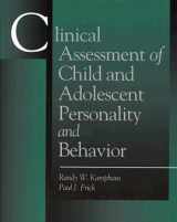 9780205150434-0205150438-Clinical Assessment of Child and Adolescent Personality and Behavior