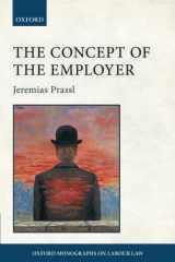 9780198796145-0198796145-The Concept of the Employer (Oxford Labour Law)