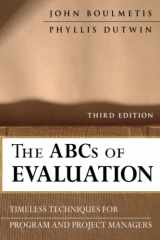 9780470873540-047087354X-The ABCs of Evaluation: Timeless Techniques for Program and Project Managers