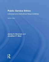 9781138578180-1138578185-Public Service Ethics: Individual and Institutional Responsibilities