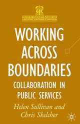 9780333961513-033396151X-Working Across Boundaries: Collaboration in Public Services (Government beyond the Centre, 2)