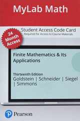 9780137616817-0137616813-Finite Mathematics & Its Applications -- MyLab Math with Pearson eText Access Code