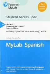 9780134853802-0134853806-¡Arriba!: comunicación y cultura -- Standalone MyLab Spanish with Pearson eText