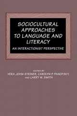 9780521089760-052108976X-Sociocultural Approaches to Language and Literacy: An Interactionist Perspective