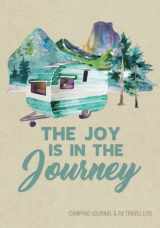9781718949294-1718949294-Camping Journal & RV Travel Logbook, Blue Vintage Camper Journey (Caravanning Campsite Log Books)
