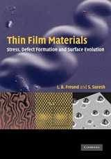 9780521529778-0521529778-Thin Film Materials: Stress, Defect Formation and Surface Evolution