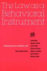 9780803281325-0803281323-Nebraska Symposium on Motivation, 1985, Volume 33: The Law as a Behavioral Instrument
