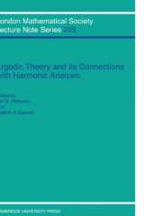 9780521459990-0521459990-Ergodic Theory and Harmonic Analysis: Proceedings of the 1993 Alexandria Conference (London Mathematical Society Lecture Note Series, Series Number 205)