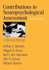 9780195091793-0195091795-Contributions to Neuropsychological Assessment: A Clinical Manual