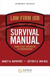 9781454836124-1454836121-Law Firm Job Survival Manual: From First Interview to Partnership (Academic Success)