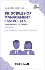 9781636511542-1636511546-Principles of Management Essentials You Always Wanted To Know (Self-Learning Management Series)
