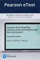 9780136851783-0136851789-Content Area Reading: Literacy and Learning Across the Curriculum -- Pearson eText