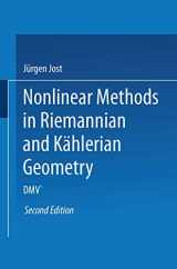 9783034877084-3034877080-Nonlinear Methods in Riemannian and Kählerian Geometry: Delivered at the German Mathematical Society Seminar in Düsseldorf in June, 1986 (Dmv Seminar)