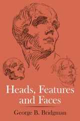 9780486227085-0486227081-Heads, Features and Faces (Dover Anatomy for Artists)