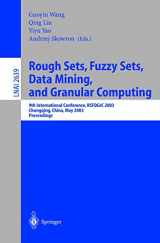 9783540140405-3540140409-Rough Sets, Fuzzy Sets, Data Mining, and Granular Computing: 9th International Conference, RSFDGrC 2003, Chongqing, China, May 26-29, 2003, Proceedings (Lecture Notes in Computer Science, 2639)