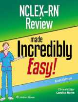9781975116903-1975116909-NCLEX-RN Review Made Incredibly Easy Incredibly Easy Series