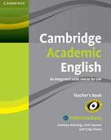 9780521165259-0521165253-Cambridge Academic English B1+ Intermediate Teacher's Book (Cambridge Academic English Course)