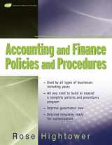 9780470259627-0470259620-Accounting and Finance Policies and Procedures, (with URL)