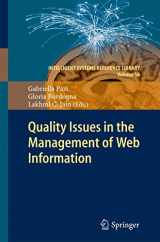 9783642376870-3642376878-Quality Issues in the Management of Web Information (Intelligent Systems Reference Library, 50)