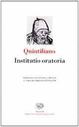 9788844600716-8844600714-Institutio oratoria (Biblioteca della Pléiade) (Italian Edition)