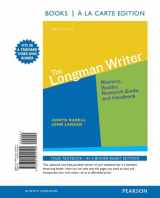 9780321914194-0321914198-Longman Writer, The, Books a la Carte Edition (9th Edition)