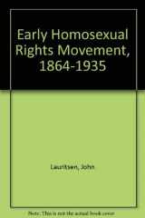 9780878105274-0878105271-The Early Homosexual Rights Movement (1864-1935)