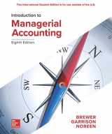 9781260091755-1260091759-ISE Introduction to Managerial Accounting