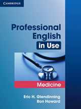 9783125395879-3125395879-Professional English in Use Medicine: Book with answers