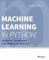 9781118961742-1118961749-Machine Learning In Python W/Ws