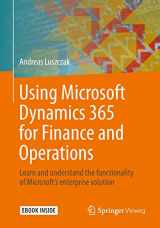 9783658241063-3658241063-Using Microsoft Dynamics 365 for Finance and Operations: Learn and understand the functionality of Microsoft's enterprise solution