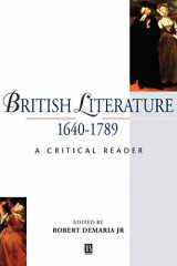 9780631197416-0631197419-British Literature 1640-1789: A Critical Reader