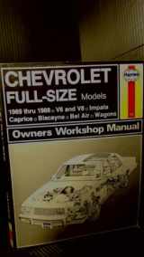 9781850105350-1850105359-Full-size Chevrolet owners workshop manual