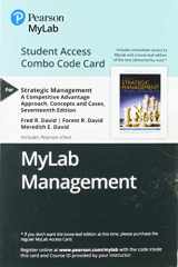 9780135637166-0135637163-Strategic Management: A Competitive Advantage Approach, Concepts and Cases -- MyLab Management with Pearson eText + Print Combo Access Code