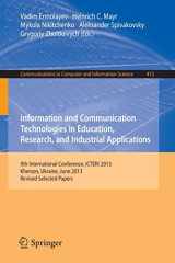 9783319039978-3319039970-Information and Communication Technologies in Education, Research, and Industrial Applications: 9th International Conference, ICTERI 2013, Kherson, ... in Computer and Information Science, 412)