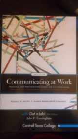 9780077452698-0077452690-Communicating at Work: Principles and Practices for Business and the Professions
