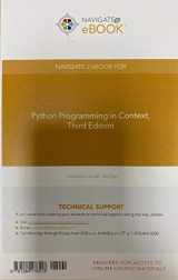 9781284176513-1284176517-Python Programming in Context, Third Edition, Navigate 2 eBook Access to Online Course Materials