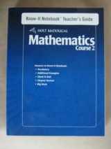 9780547313849-0547313845-Holt McDougal Algebra 2: Know-It Notebook Teacher's Guide (No Transparencies)