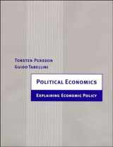 9780262661317-0262661314-Political Economics: Explaining Economic Policy (Zeuthen Lectures)