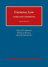 9781634605304-1634605306-Criminal Law (University Casebook Series)