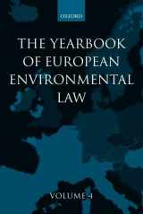 9780199267866-0199267863-Yearbook of European Environmental Law: Volume 4