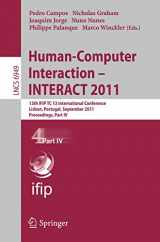 9783642237676-3642237673-Human-Computer Interaction -- INTERACT 2011: 13th IFIP TC 13 International Conference, Lisbon, Portugal, September 5-9, 2011, Proceedings, Part IV (Lecture Notes in Computer Science, 6949)