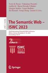 9783031472428-303147242X-The Semantic Web – ISWC 2023: 22nd International Semantic Web Conference, Athens, Greece, November 6–10, 2023, Proceedings, Part II (Lecture Notes in Computer Science)