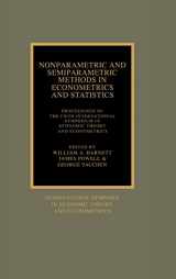 9780521370905-0521370906-Nonparametric and Semiparametric Methods in Econometrics and Statistics: Proceedings of the Fifth International Symposium in Economic Theory and ... Theory and Econometrics, Series Number 5)