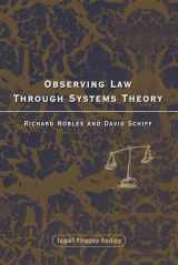9781849462181-1849462186-Observing Law through Systems Theory (Legal Theory Today)