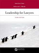 9781543820010-1543820018-Leadership for Lawyers (Aspen Select Series)
